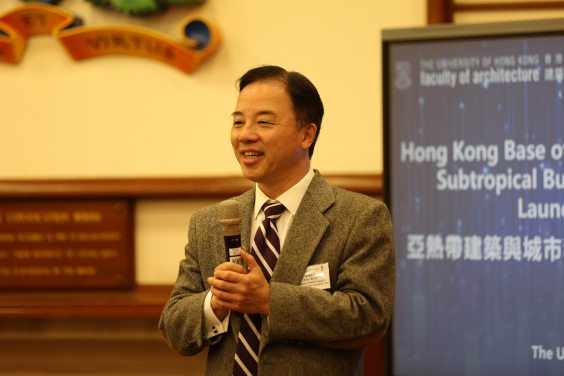 香港大學校長張翔教授
 